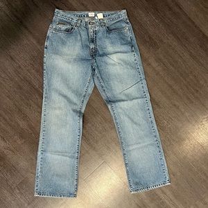 Vintage Calvin Klein boot Leg sandblast Denim Jeans- size 12